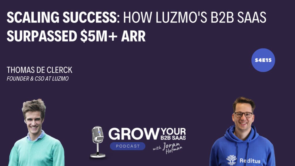 How Luzmo's B2B SaaS Surpassed $5M+